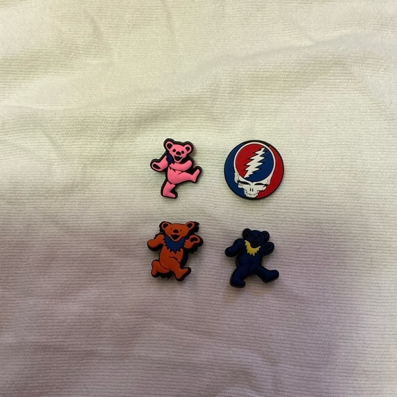 Grateful Dead Jibbitz croc charms NWOT - Picture 6 of 6